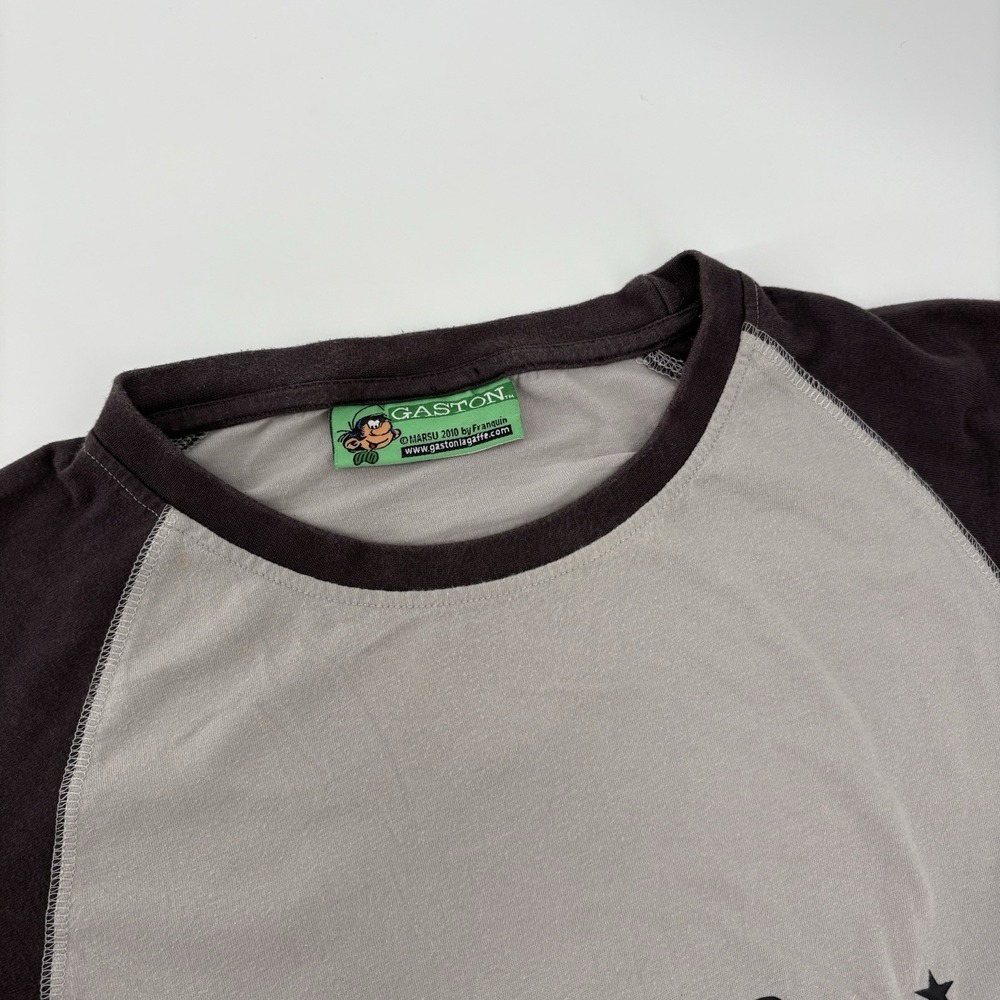 2010 Marsu by Andre Franquin Super Gaston Lagaffe Belgian Comic Shirt Size Large